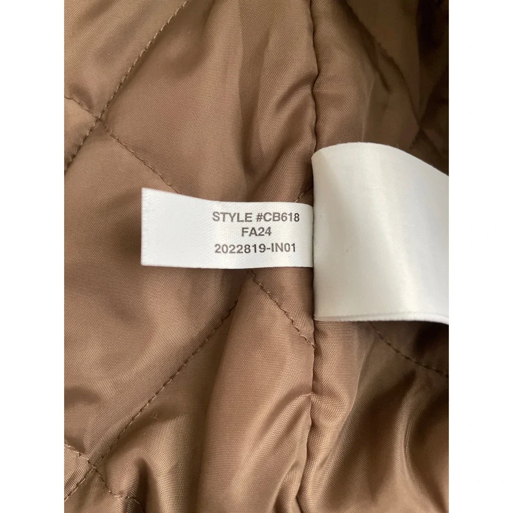 J. Crew Men's Large Brown Flight jacket in Italian leather NEW $800